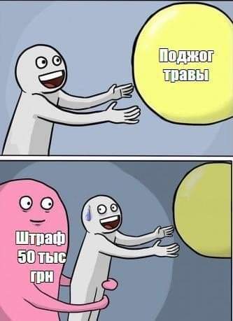 Появилась электронная петиция к Президенту Владимиру Зеленскому, в которой предлагают увеличить штраф за поджоги: минимум 50 тыс грн.