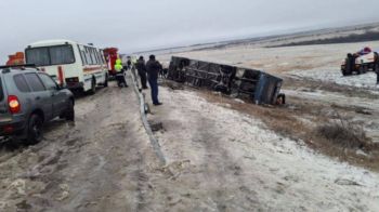 В Ростовской области автобус с украинцами попал в аварию: есть погибшие и пострадавшие